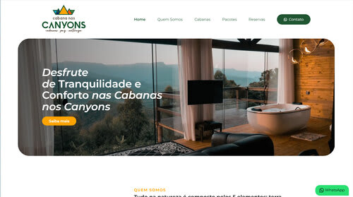Cabana nos Canyons